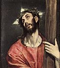 Unknown Christ Carrying the Cross painting